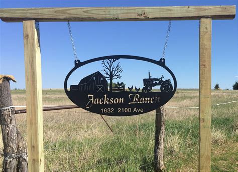 metal laser cut house signs|metal art farm sign personalized.